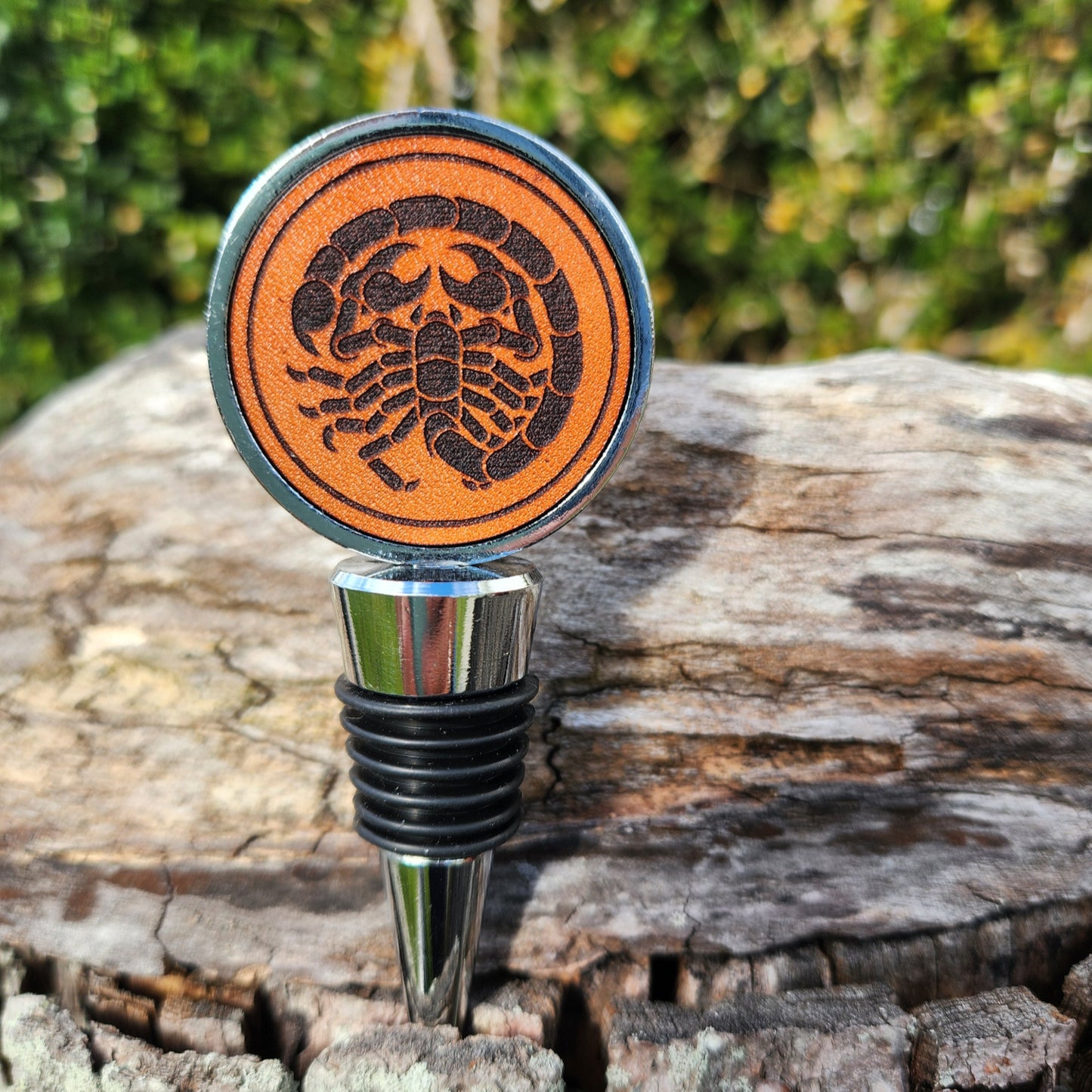 Zodiac Sign Wine Stopper- Astrological sign gift