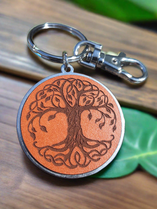 Tree Of Life Key Ring - Personalized key chain