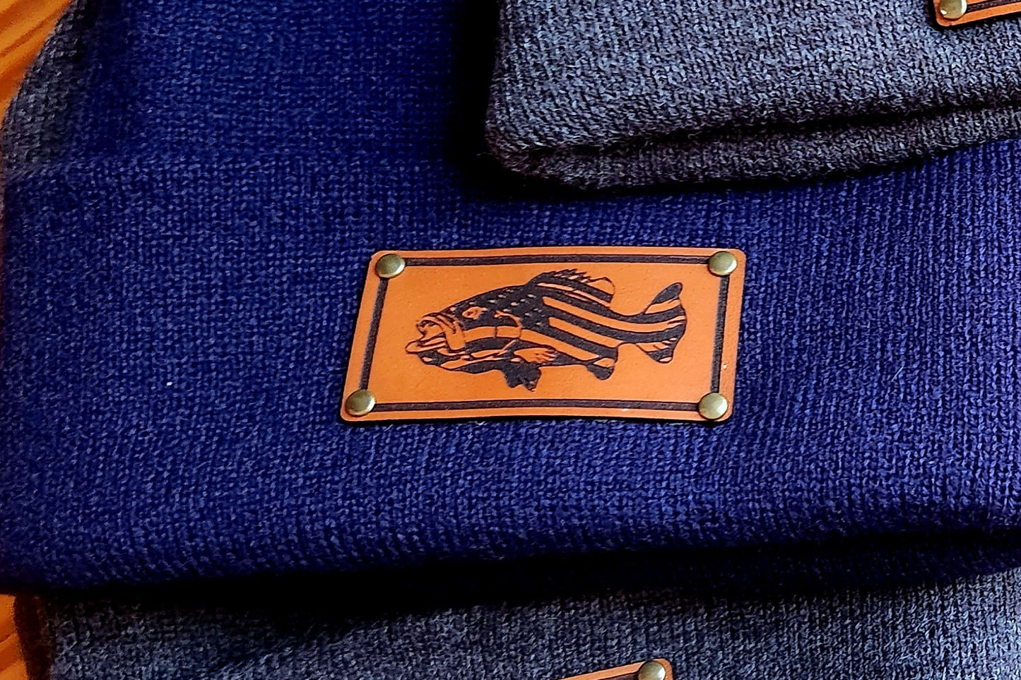 BASS Fishing beanie hat