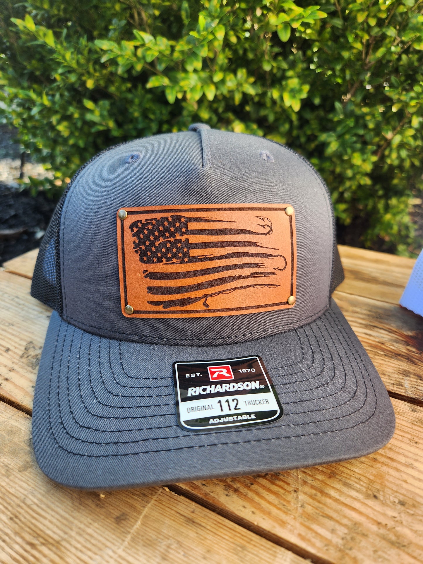 American Flag Fishing hat