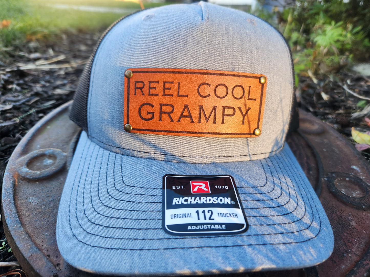 REEL COOL GRAMPY hat - Fishing hat for Grandfather
