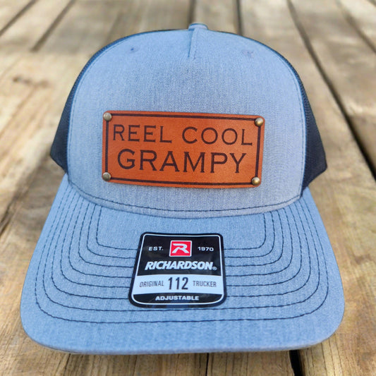 REEL COOL GRAMPY hat - Fishing hat for Grandfather