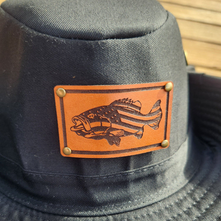 Your choice of Design Boonie hat - Adjustable Outback hat with neck protection