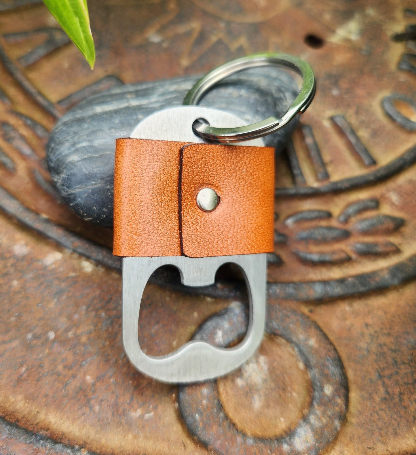 BIG FOOT bottle opener key chain