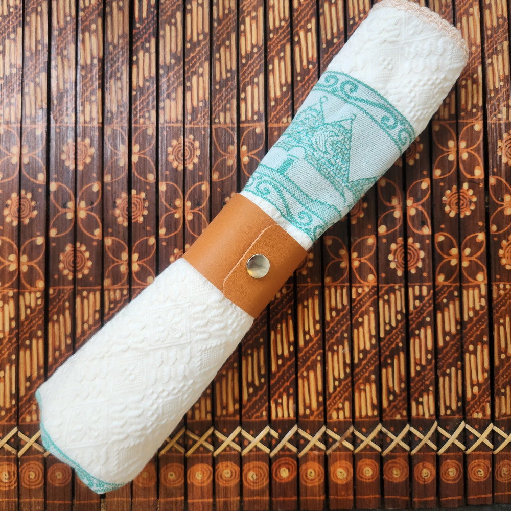 Leather Napkin Rings - USA Made leather