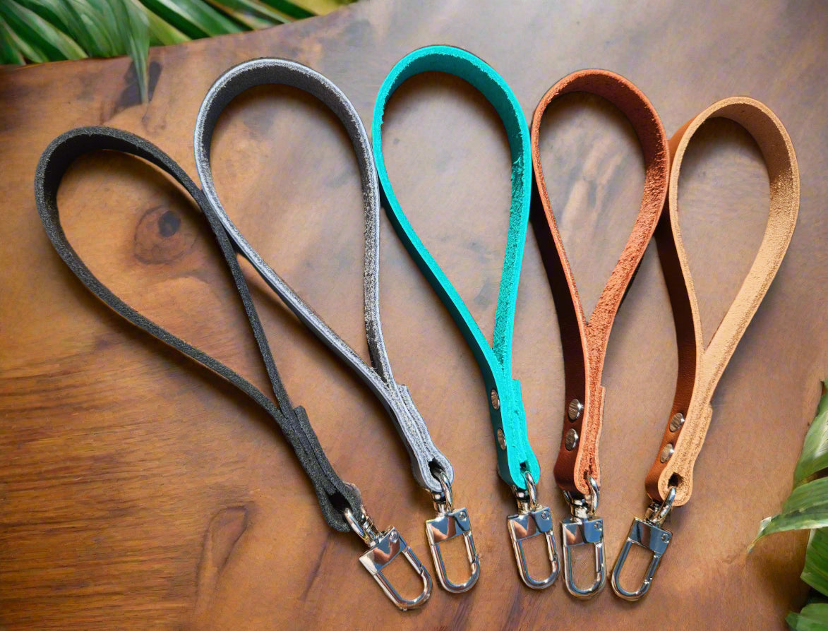 Leather Clutch Strap, Leather Wristlet Strap