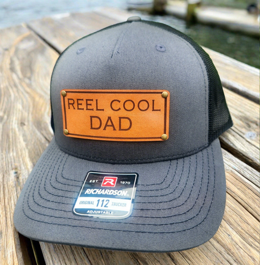 REEL COOL DAD hat - Fishing hat - hat for dad