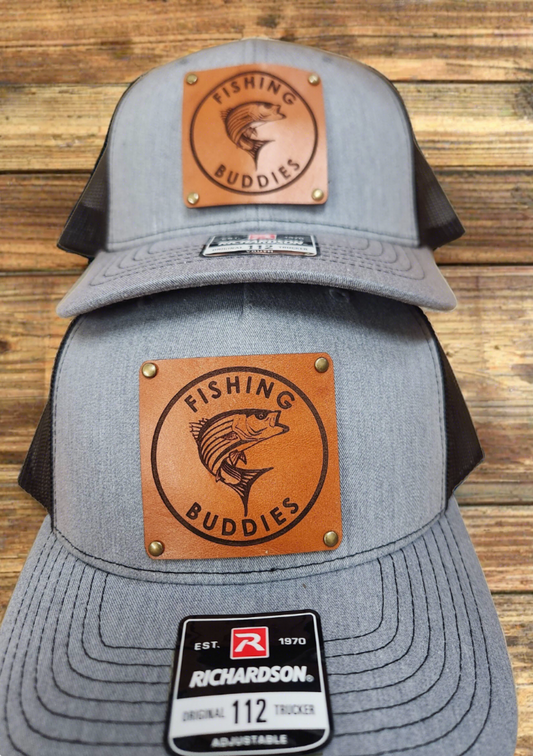 Fishing Buddies Hat Set -Dad & child fishing hat set