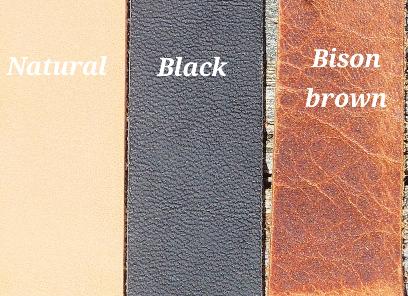 USMC Leather Key chain with Swivel hook - Marine keyring gift