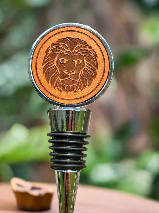 Zodiac Sign Wine Stopper- Astrological sign gift