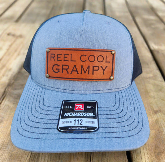 REEL COOL GRAMPY hat - Fishing hat for Grandfather