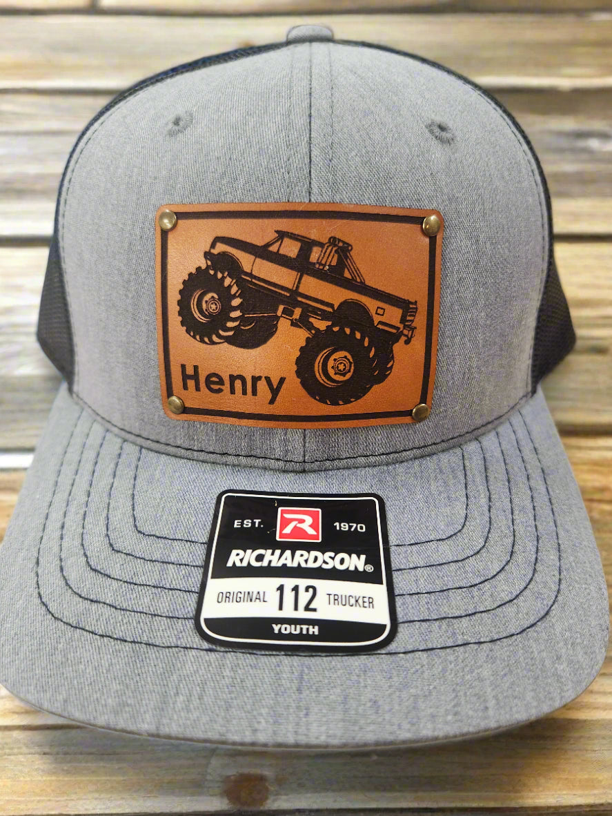 Kids Monster Truck Hats