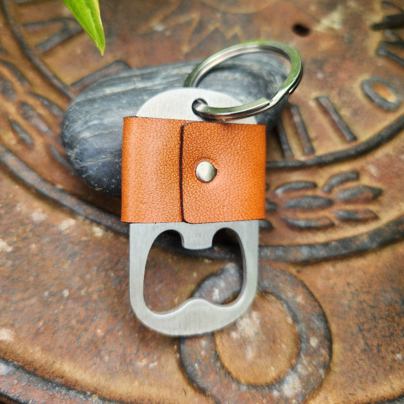 American Flag Bottle opener Key Ring