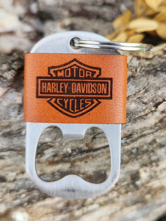 Harley Davidson Bottle Opener Key Ring