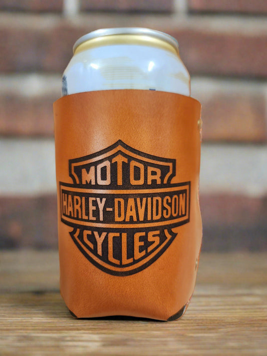 Motorcycle rider beer can holder - Motorcycle harley beer cozie