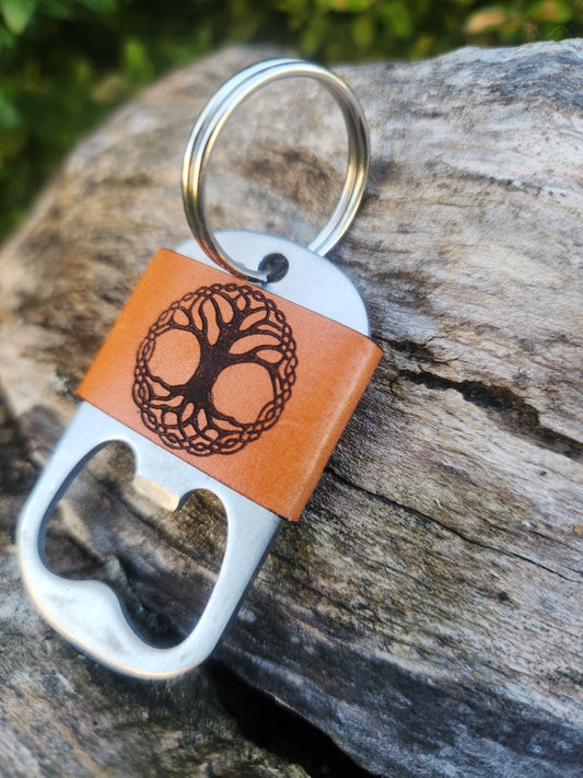 TREE OF LIFE bottle opener Key ring