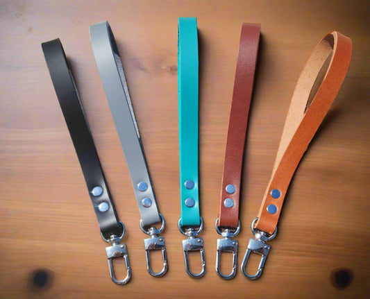 Leather Clutch Strap, Leather Wristlet Strap