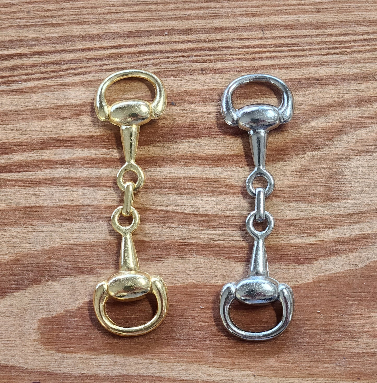 Snaffle Bit leather bracelet - Equestrian leather jewelry