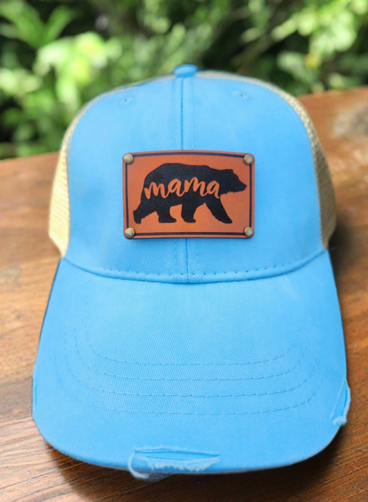MAMA BEAR hat - Mom hat for her