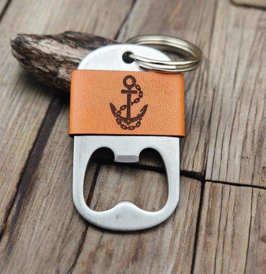 Anchor bottle opener Key ring