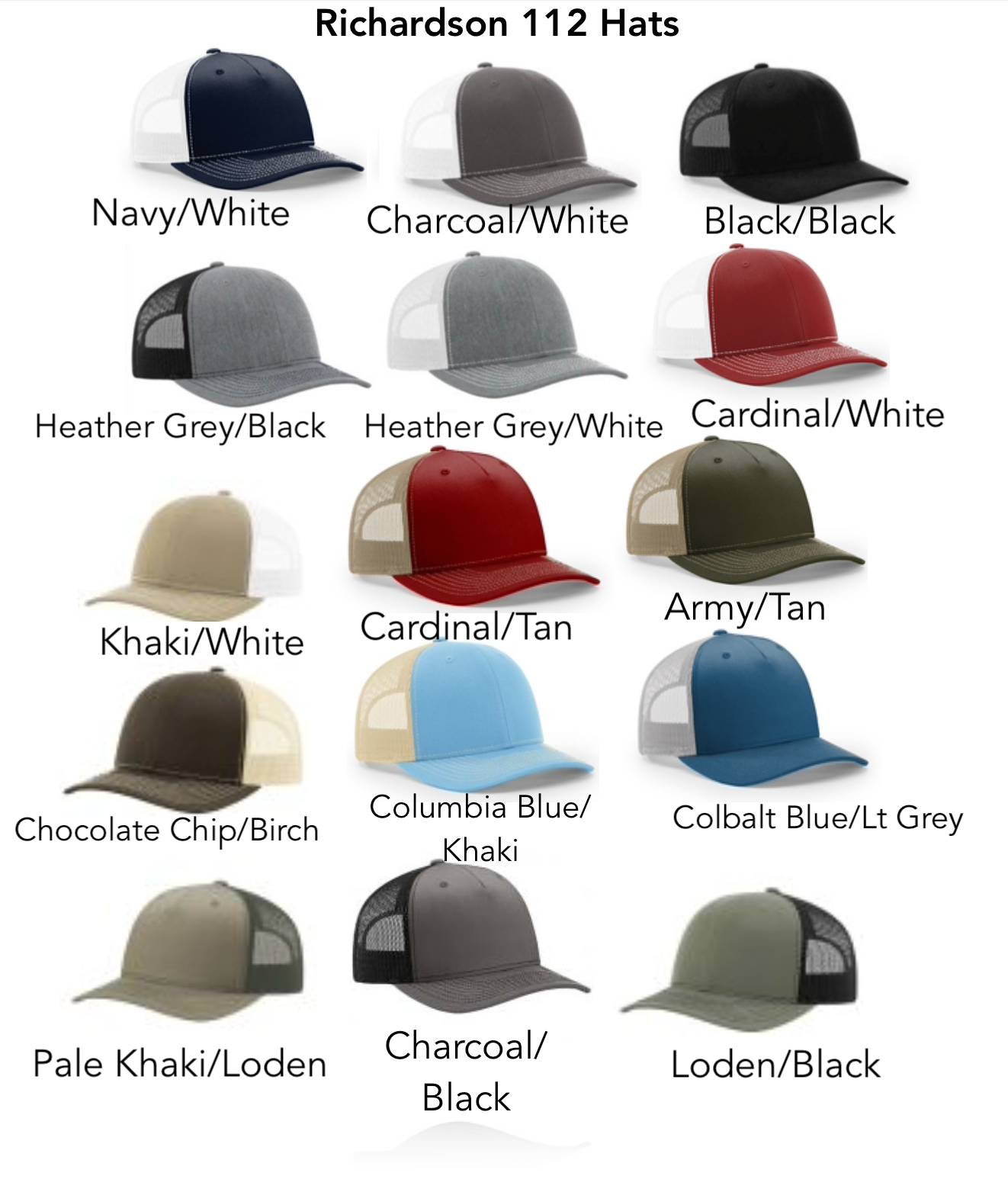 Big Foot in the Pines Leather patch Hat - Richardson hat